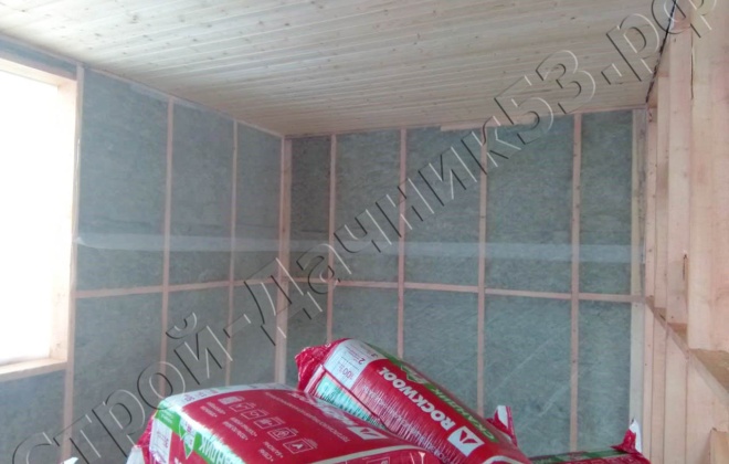 4 Каркасно-щитовой дом по проекту ОД-7, 6×8, 48 м², Рязанская область,  Милославский район, Село Чернава (16)